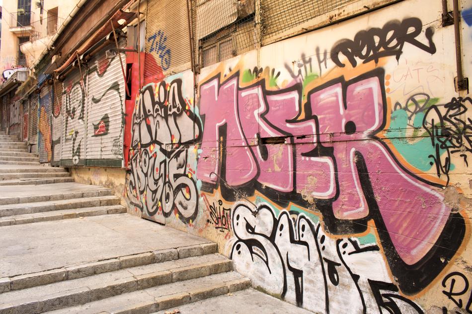 Palma De Mallorca street graffiti