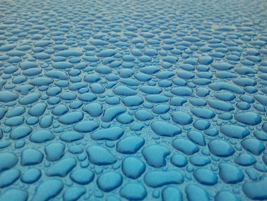 blue Waxed Wet Auto