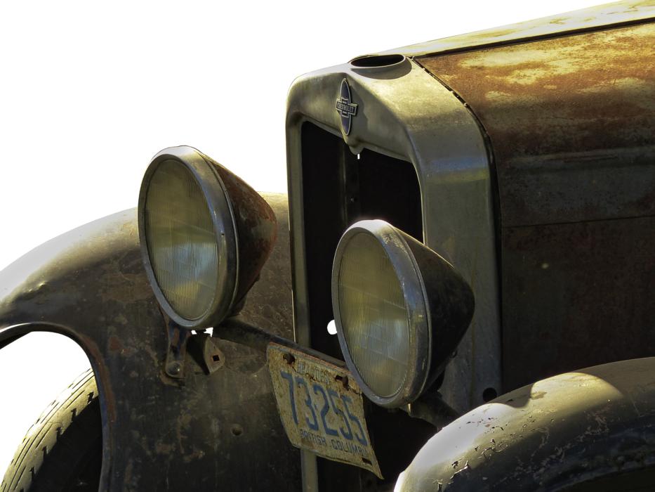 Columbia Auto Old close-up