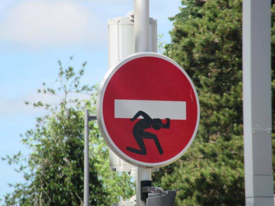 Panel Road Sign Logo
