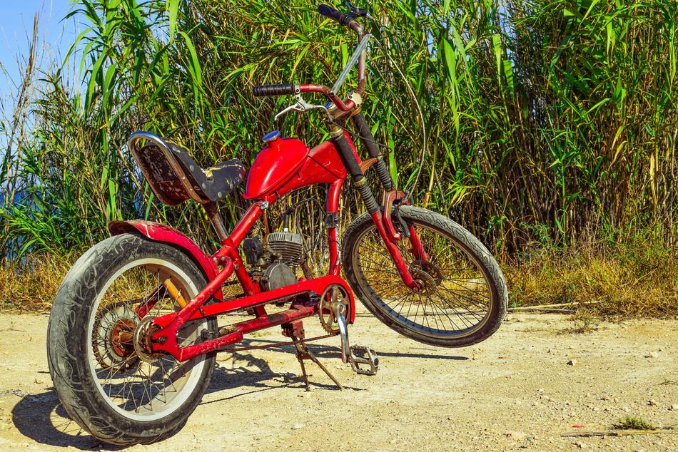 Moped Improvised Makeshift