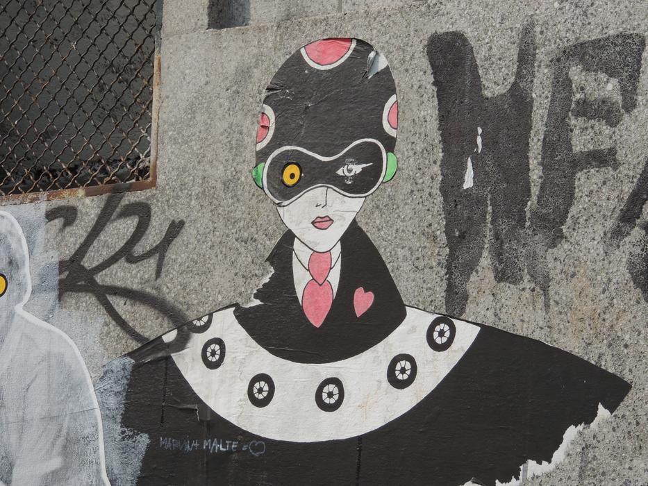 Paris city Graffiti
