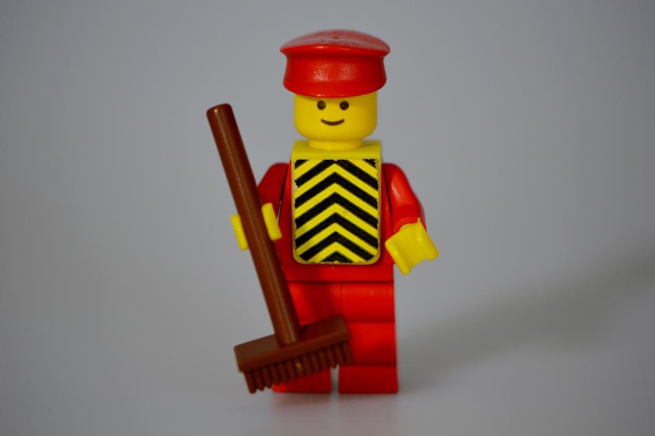 lego figure, wiper