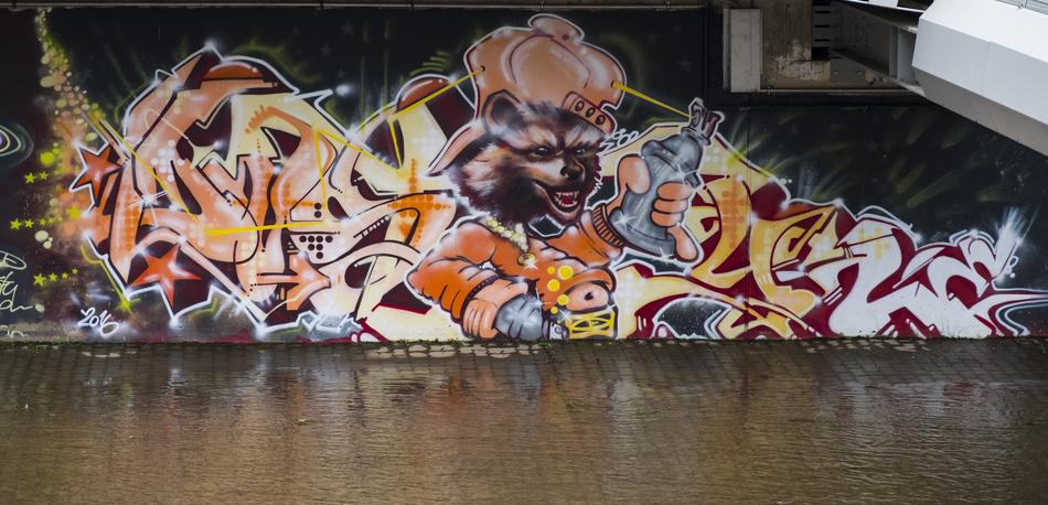 Art Graffiti Wall