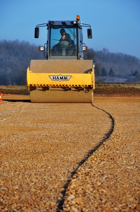 Steamroller Construction Equipment