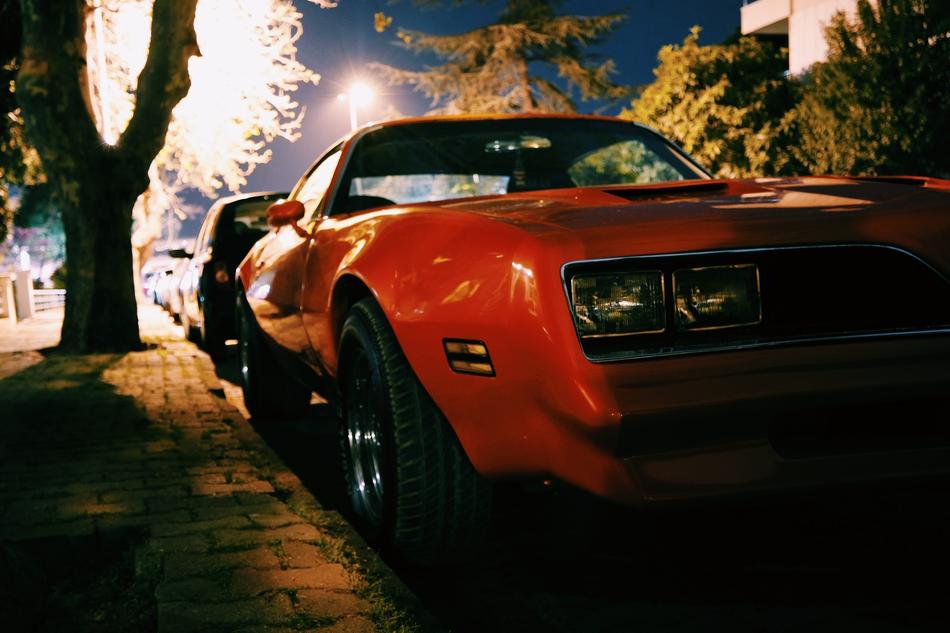 Red Car Vehicle