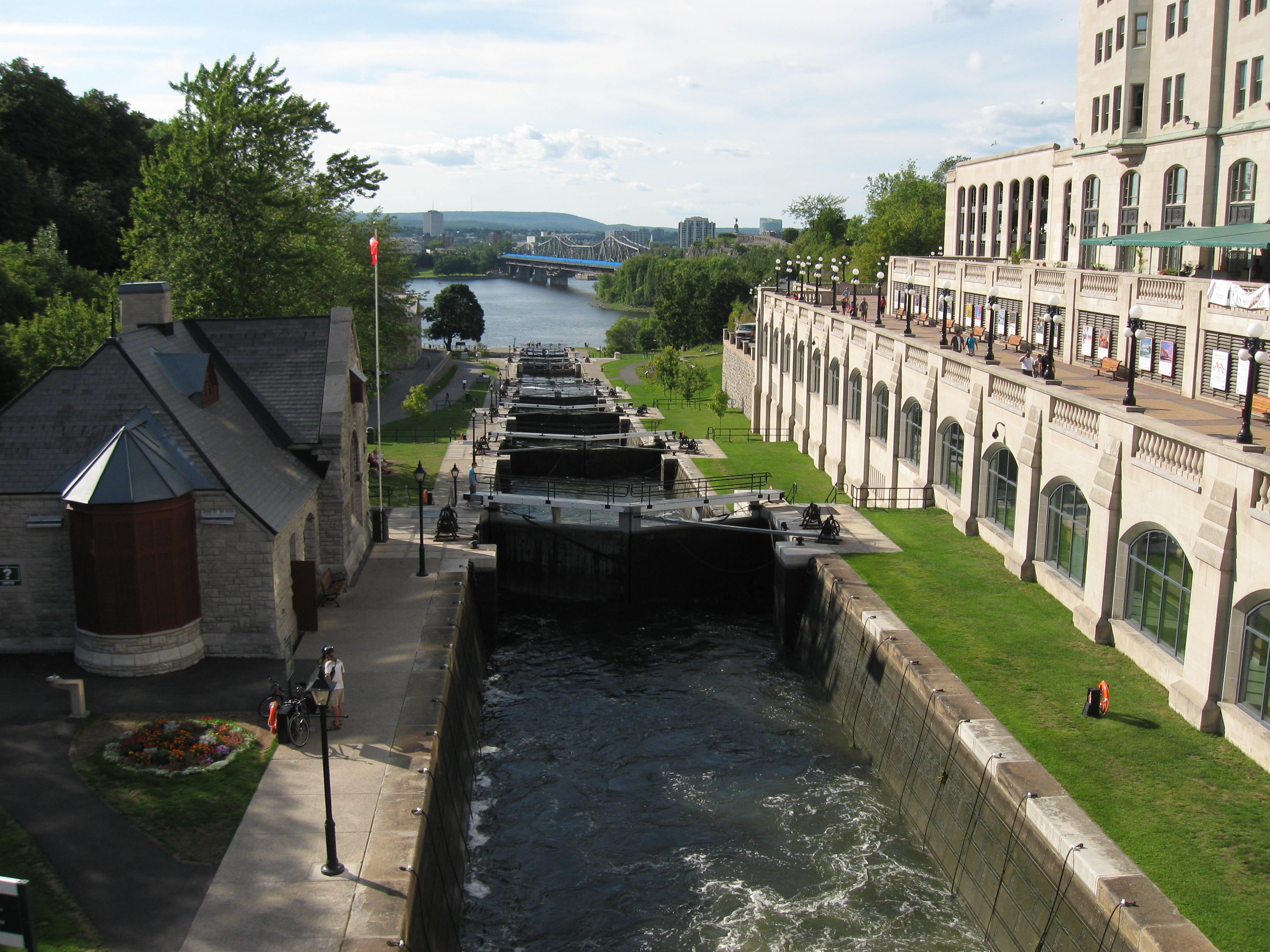 Rideau canal в Оттаве