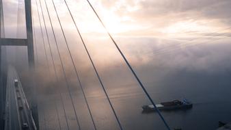 Infrastructure Bridge Fog