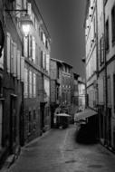 Street Lane Facade Floor
