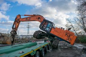 Excavators Stunt Construction