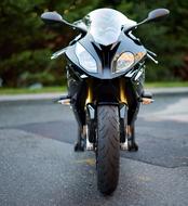 Motorcycle Asphalt Headlights