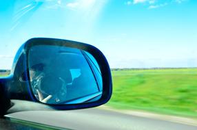 Rear View Mirror Car