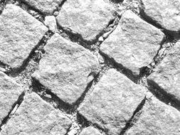 gray paved road, close-up