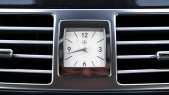 Mercedes Interior Clock