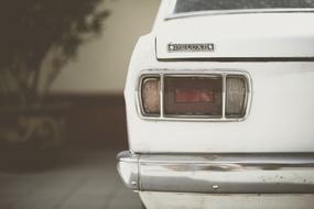 Car Classic Close-Up Tail