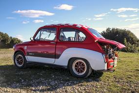Seat Six Hundred Abarth Red