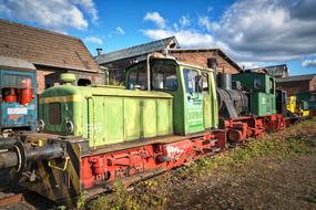 Railway Steam Locomotive Loco