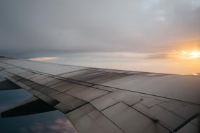 Airplane Wing Sky