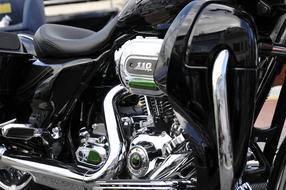 Chrome Harley Davidson Shiny