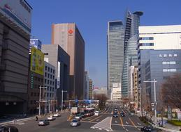 Nagoya City Japan Skyscrapers