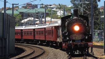 Brisbane Train Steam