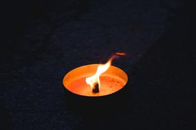 Street Fire Candle