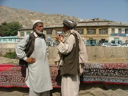 Carpet Salesman Kabul Men Street