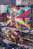 Street Art of New York city High line