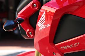 Red Racing honda Bike