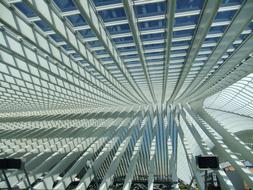 roof Railway Station Liege