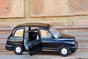 Black Car Transport Toy