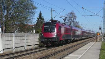 Train Transport System Railway station