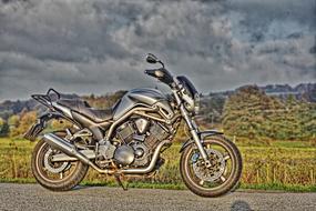 Motorcycle Hdr Vehicle