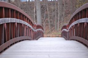 Bridge Crossing River