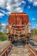 Railway Goods Wagons Transport