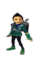 zeus anime caricature boy