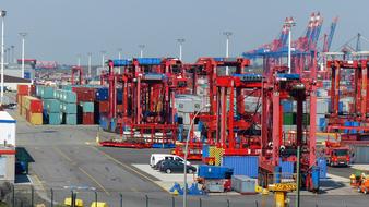 Container Lifter Port