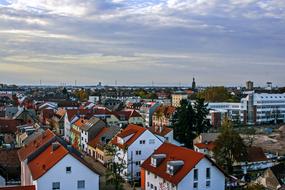 Rastatt City Over The rooftopes