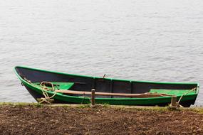 Alone Bank Boat