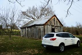 Barn Kentucky Car