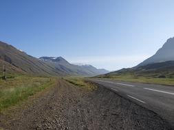 Iceland Landscape Road