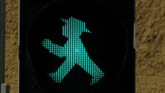 Little Green Man Traffic Lights