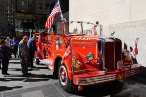 Antique Fire Truck American