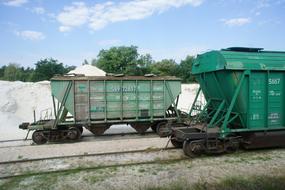 Railway Carriage Train Stock