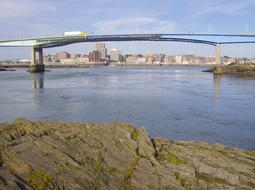 Saint John New Brunswick Skyline