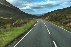 Road Path highland landscape