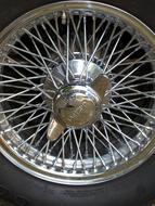 Wheel of classic Car