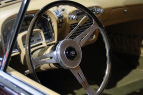 Car Interior Steering Wheel