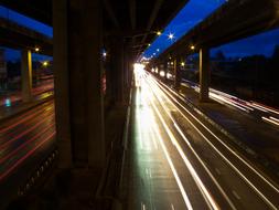 Highway Night Thailand