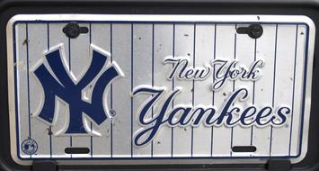 Car Plate New York